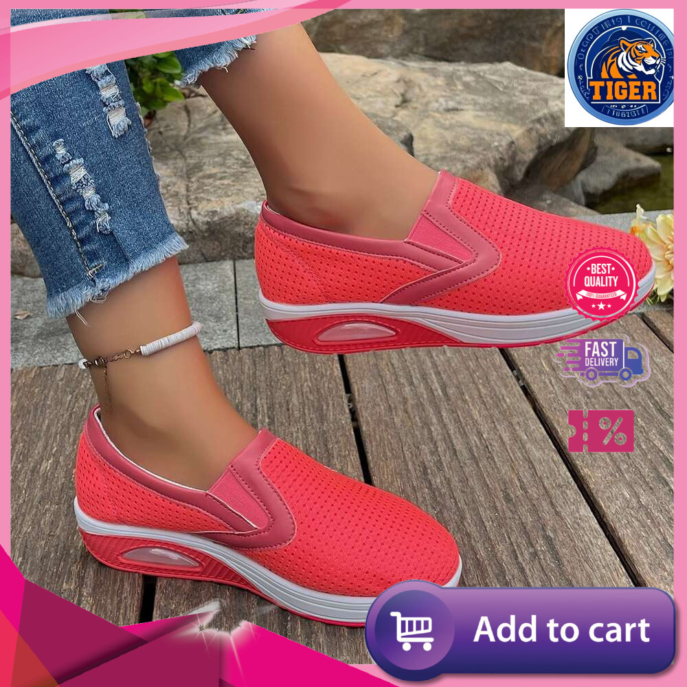 Ddmytiger Large Summer Temu New Women S Fashion Flame Red Sports Casual Single Shoes Outdoor Shoes