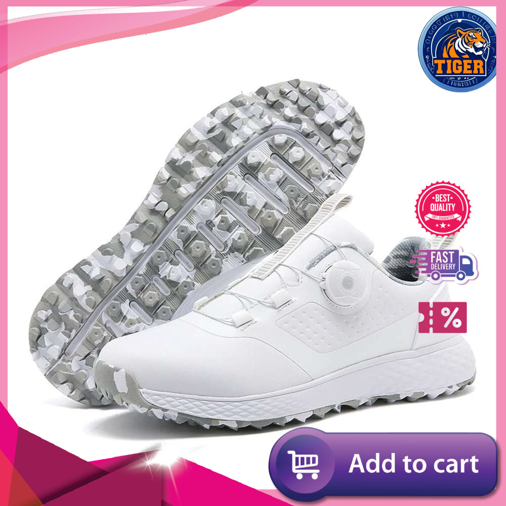 Ddmytiger For Waterproof Shoes Men Spikeless Outdoor Sport Lightweight Training Golf Sneakers Women Caddie Shoe Outdoor Shoes