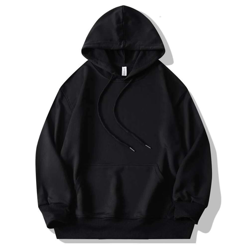 Blank Sublimation Lightweight Wholesale Pullover Men Hooded Sweatshirt Drop Shoulder White Hoodies Man Sudaderas Hombre Designer