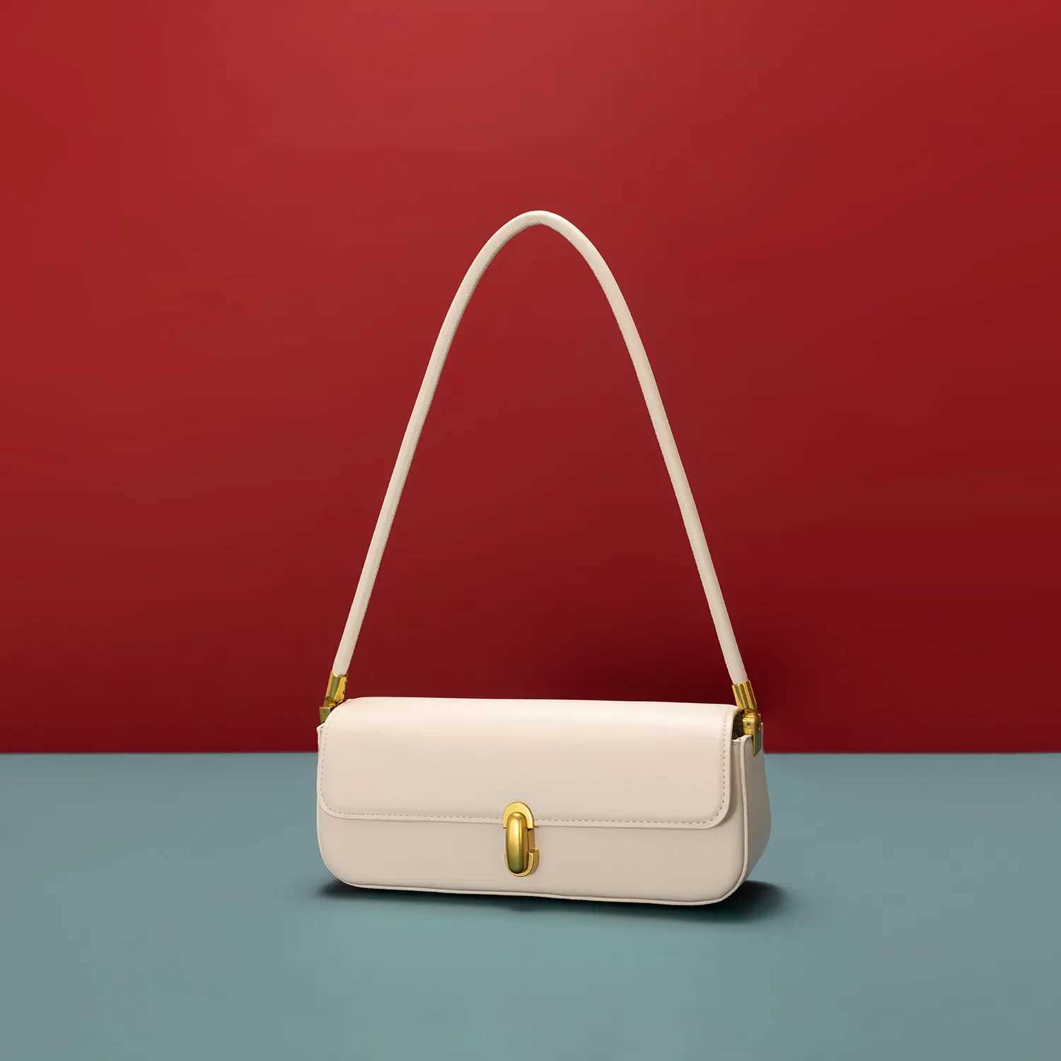 Niche High-end Baguette Bags 2024 Spring and Summer New Foreign Style Versatile Armpit Bag Simple Shoulder Womens BagW250512