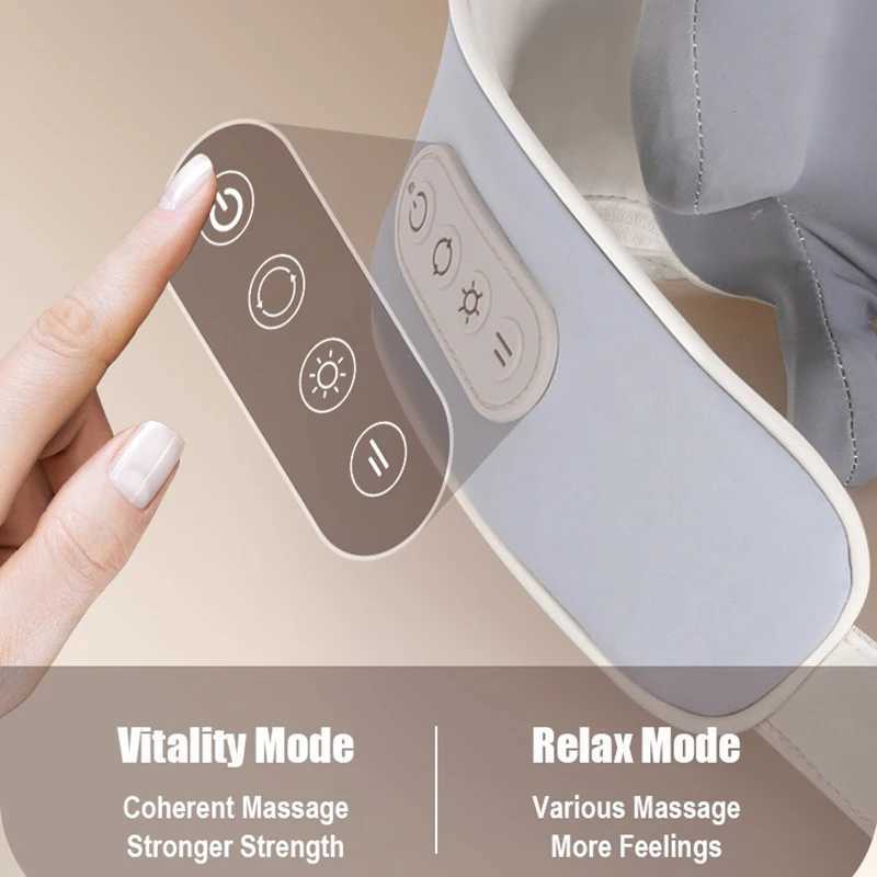 JianYouCare electric neck shoulder body massager Heated Kneading Shiatsu Shawl Cervical back Massage mane Relieve fatigueW250512
