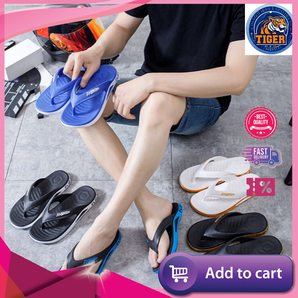Ddmytiger Summer Trend Slippers Fashionable Casual Outerwear Herringbone For Men Anti Slip And Odor Resistant Large Size Clip On Sandals Outdoor Shoes