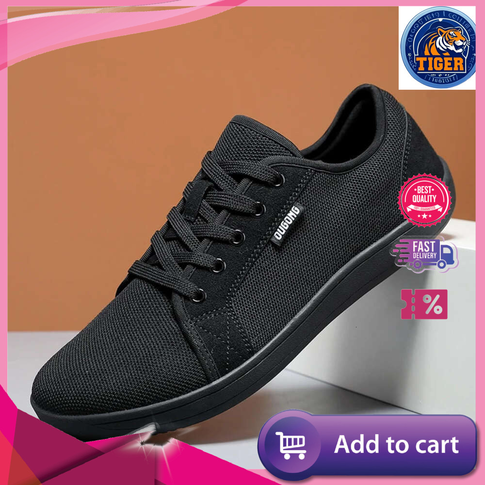 Ddmytiger For Wide Barefoot Men Women Canvas Sneaker Fashion Flats Soft Zero Drop Sole Wider Toe Minimalist Walking Shoes Outdoor Shoes