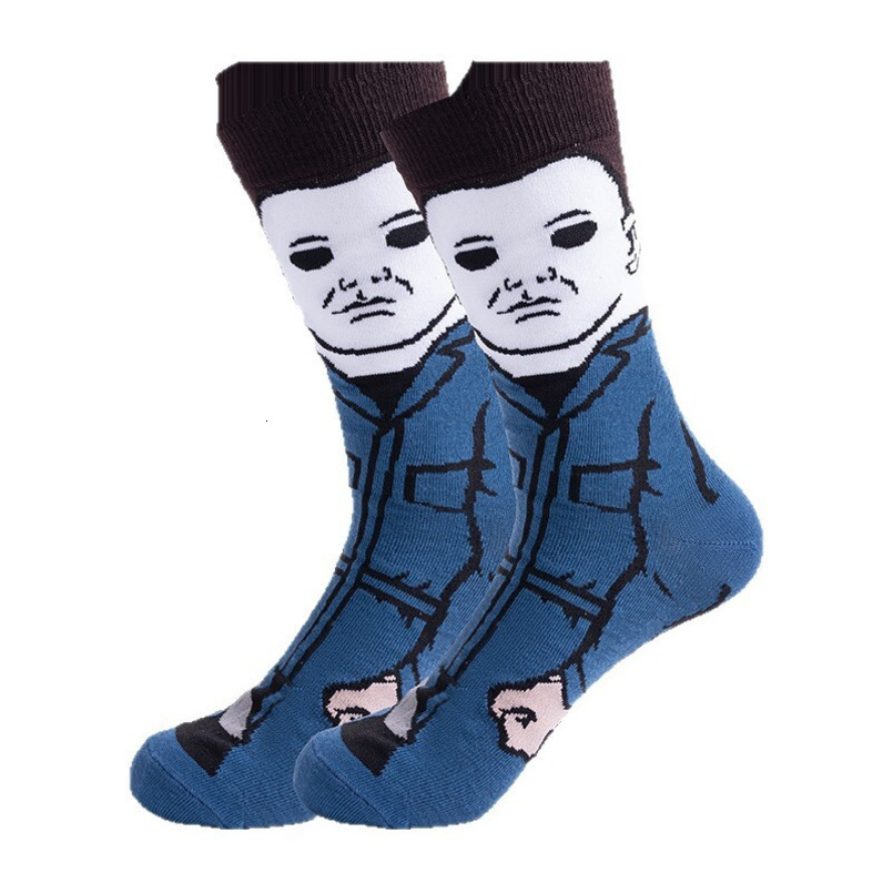 Cross mirror tube movie anime socks, fashion trend, smooth cotton, pure