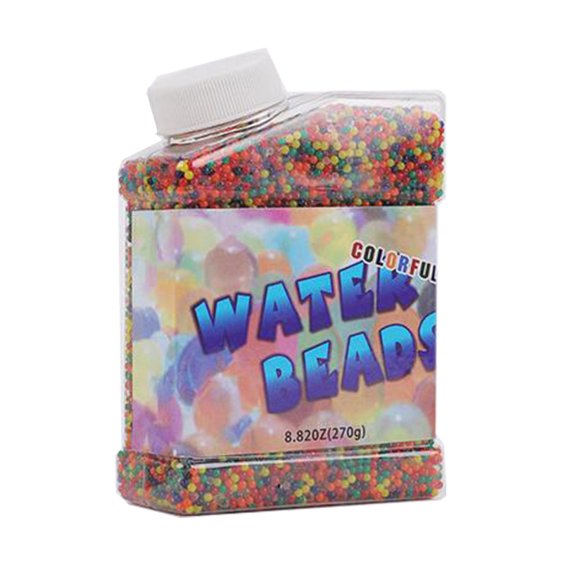 50000 Pcs Rainbow Mix Jelly Water Gel Beads Non Toxic Water Beads For Vase Filler Plant Floating Candles Wedding and Home Decoration