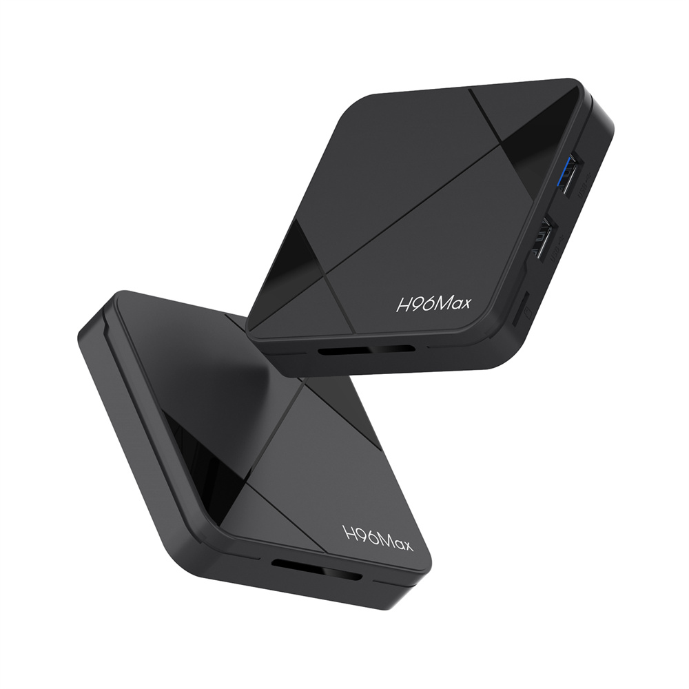 New H96 Max Smart TV Box Android 14 RK3518 4K HD Support 2.4G/5G Bt 5.4 Support Voice Android TV Box