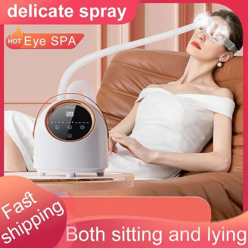 NEW Massage Atomization SPA Instrument Hot Cold Spray Fumigation Heating Compress Relief Eye Dryness Fatigue Protection