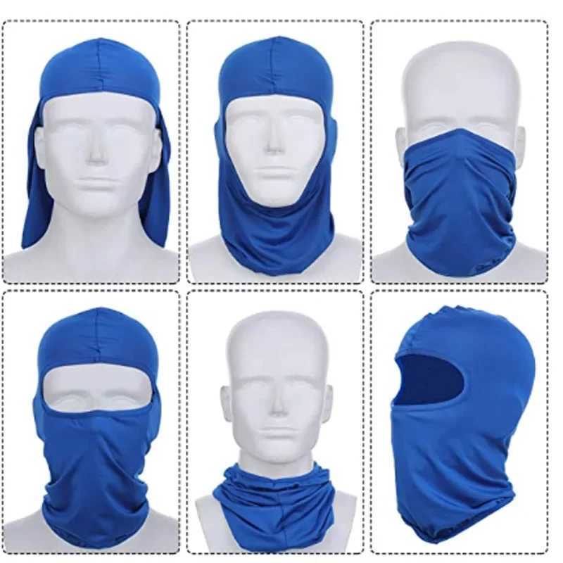 Tactical Balaclava Full Face Mask Hiking Cycling Camping Hunting Military Airsoft Cap Bike Head Cover Summer Men Women Ski Mask M250512