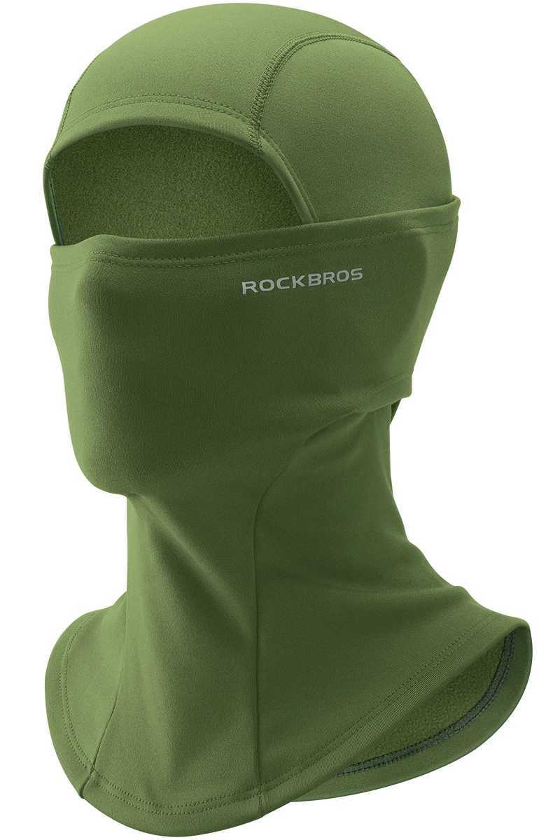 ROCKBROS Winter Cycling Mask Fleece Thermal Keep Warm Windproof Cycling Face Mask Balaclava Ski Mask Fishing Skiing Hat HeadwearW250512