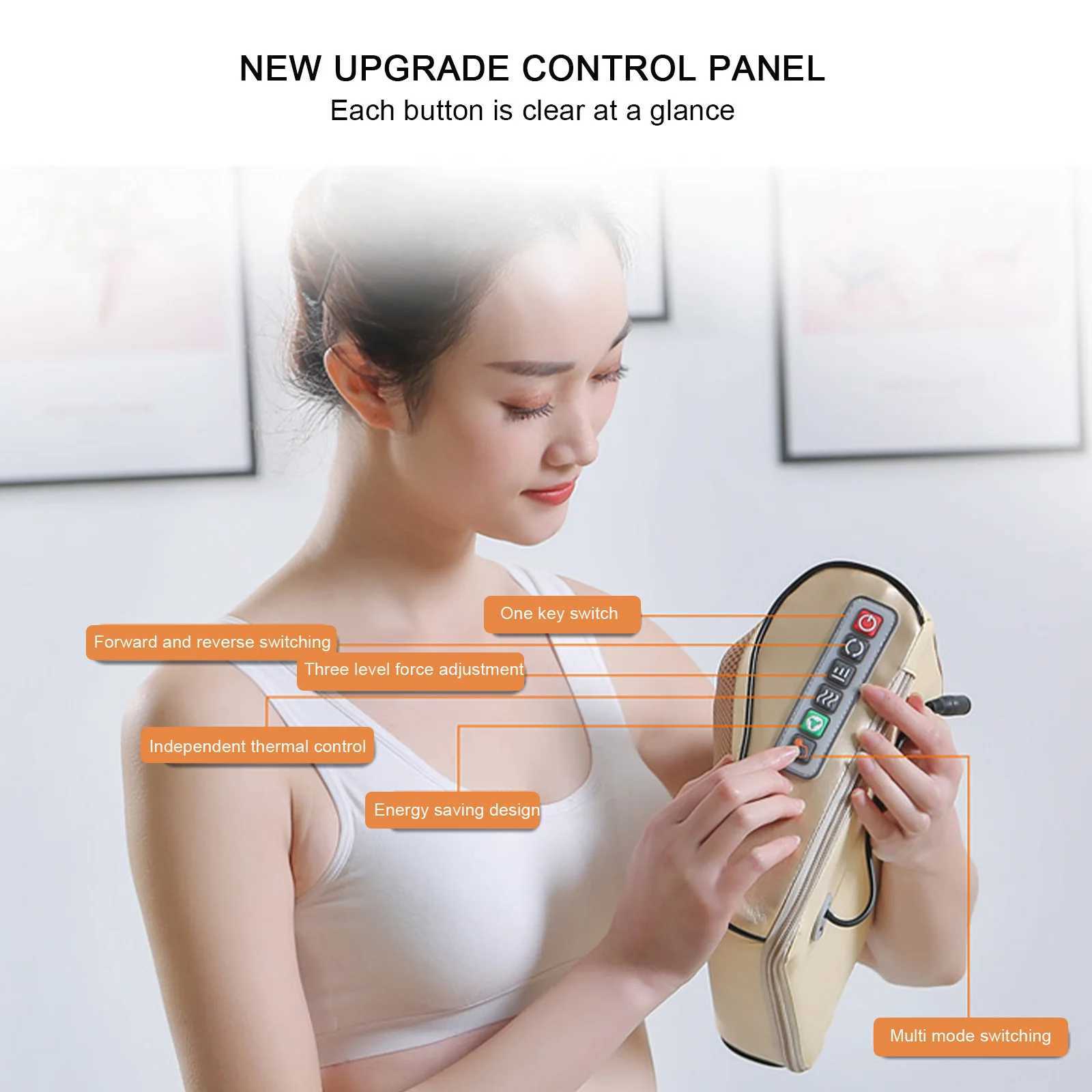 2024 Electric Neck Massager Pillow Multifunctional Massage Pillow Device Neck Health Massager Relaxation Pillow MassagerW250512