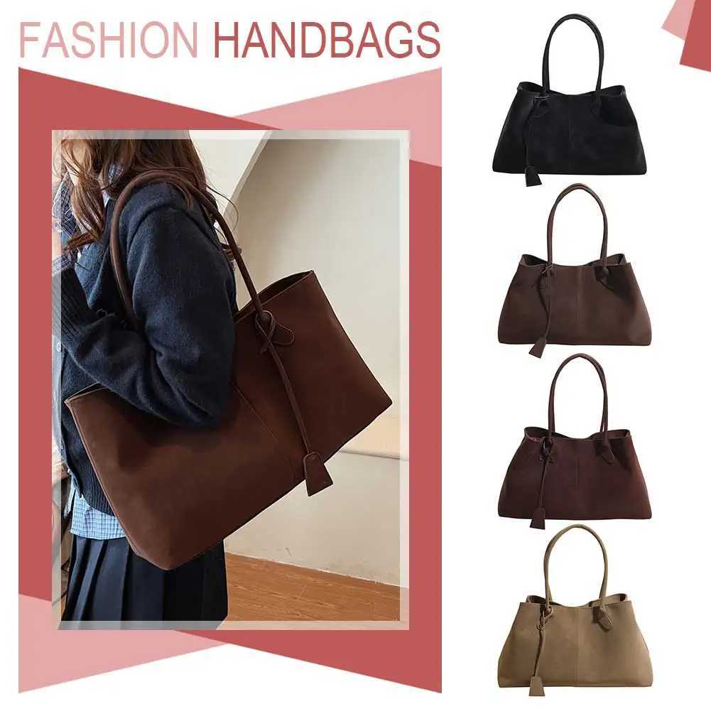 Faux Suede Hobo Handbag Trendy Underarm Bag Luxury Top Handle Bag Fashion Satchel Bag for Women Work Shopping TravelXJ250512