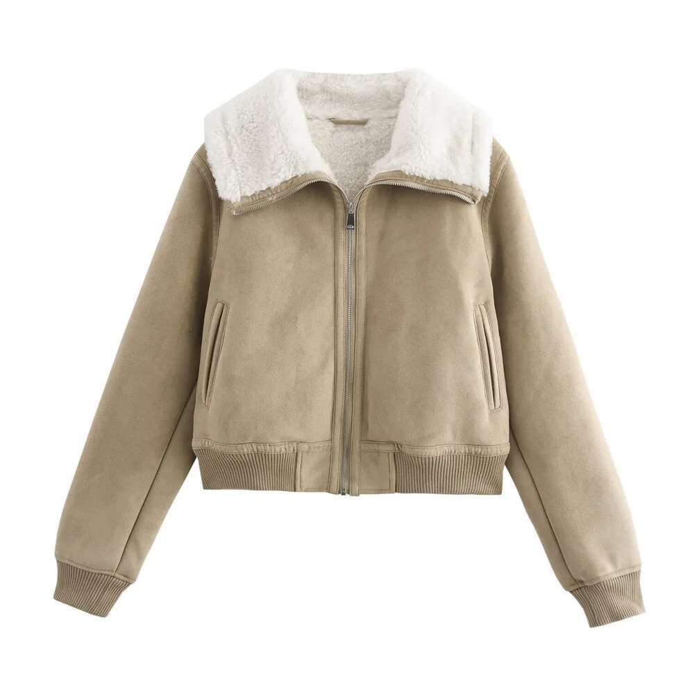 RARF autumn new women's European and American style French design threaded hem double-sided jacket