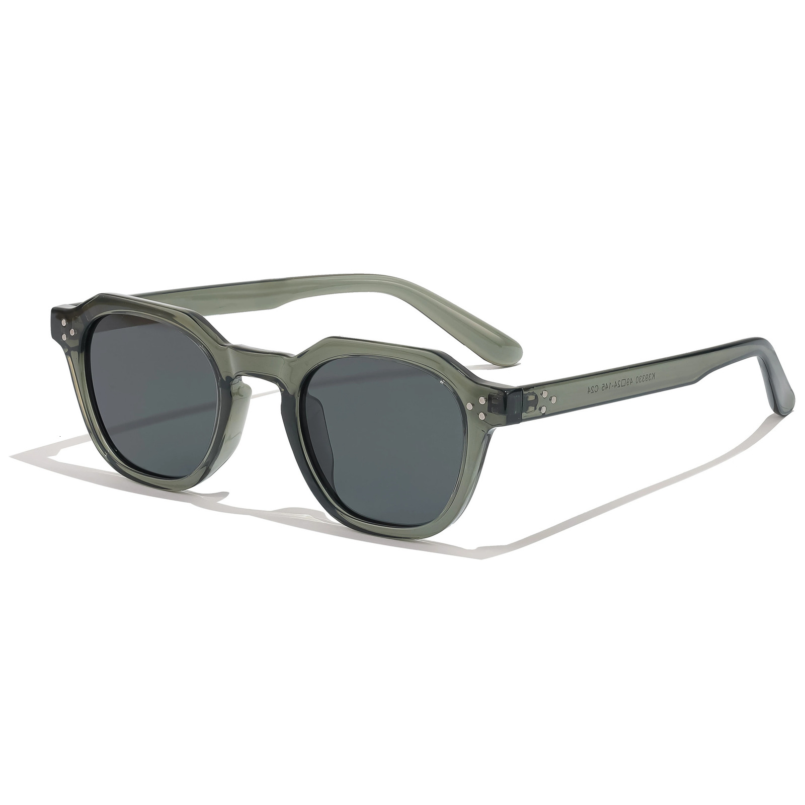 CATERSIDE Retro Polarized Sunglasses Men Ultralight TR90 Frame Polygon Women Sun Glasses Outdoor High Quality Travel Eyewear 250512