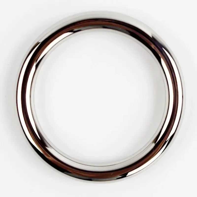 WAKEWAY Stainless Steel Penis Ring Sex Toys Mens Round Penis Ring Sex Ring W250512