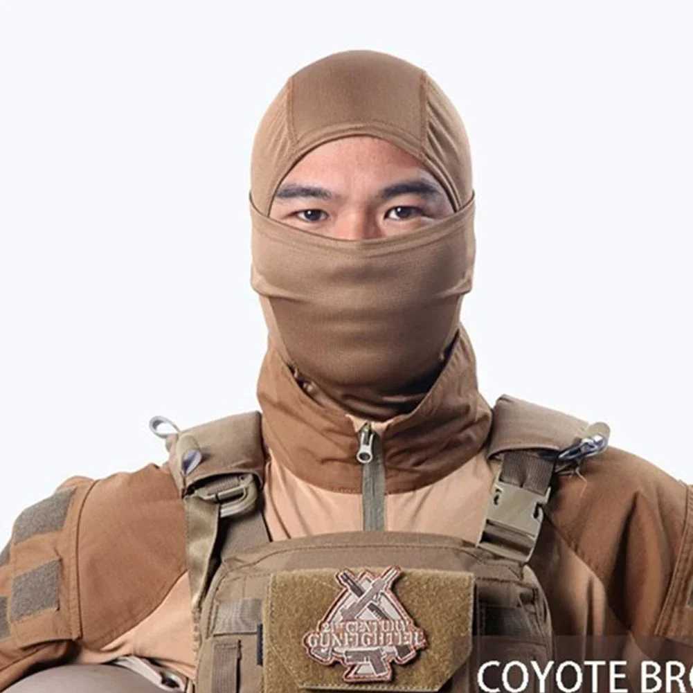 Camouflage Balaclava Full Face Scarf Ski Cycling Full Face Mask Cover Neck Head Warmer Sports Cap Helmet Liner Mask face cover M250512