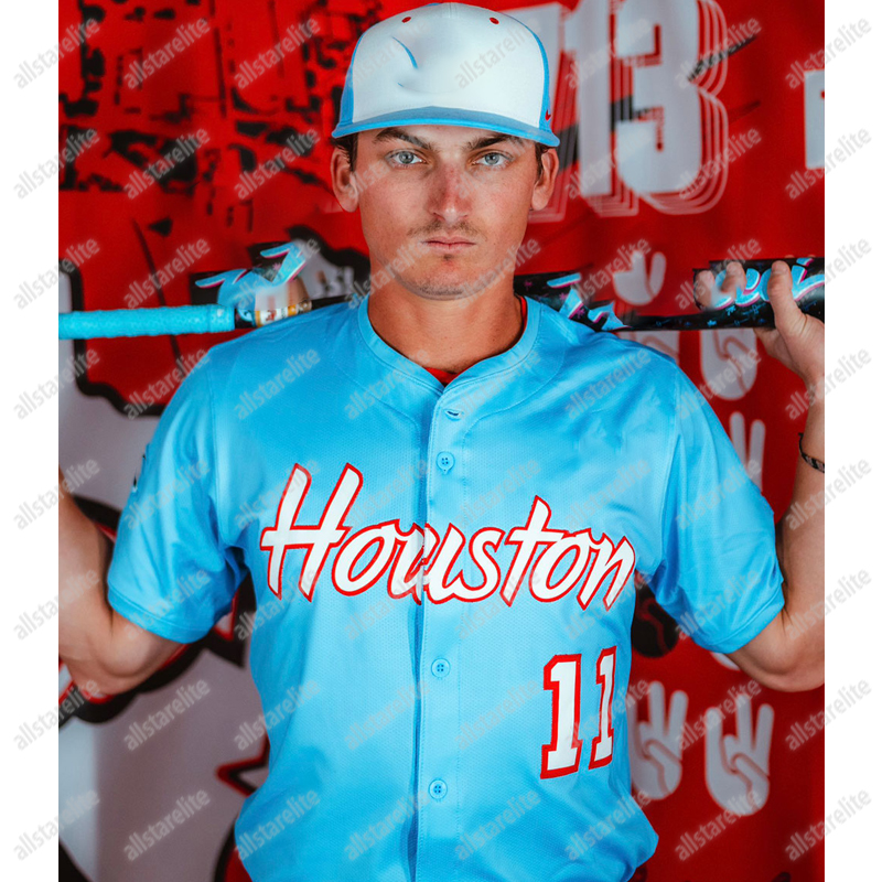 Custom Baseball Jersey Jose Altuve Jeremy Pena Yordan Alvarez Abreu Personalized Embroidered Letter Number Design