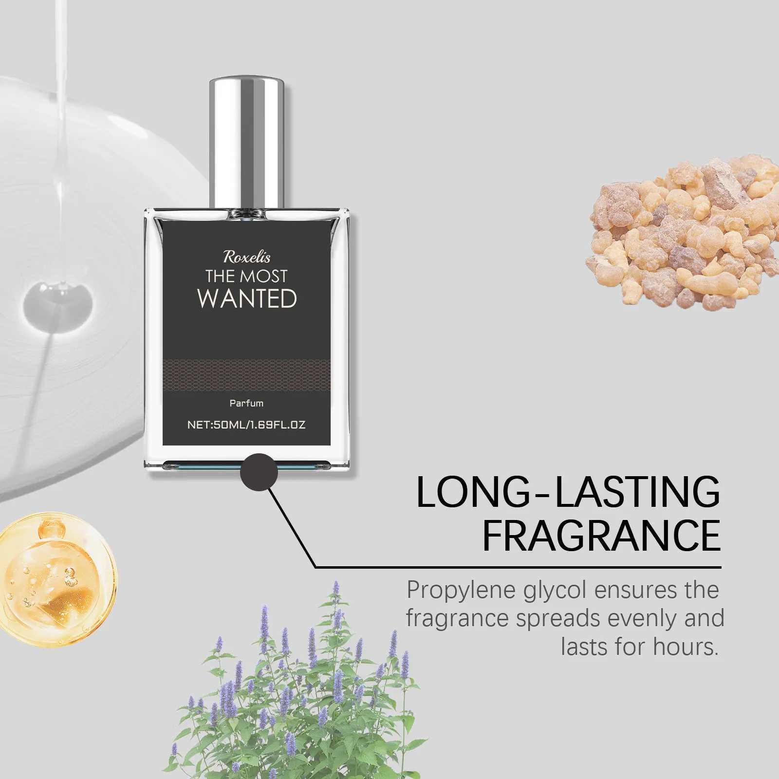 Roxelis 50ml Glamour Cologne Perfume Freshing Blue Ocean Fragrance Dating Attract With Lasting Scent Flirting Atmosphere PerfumeXJ250512