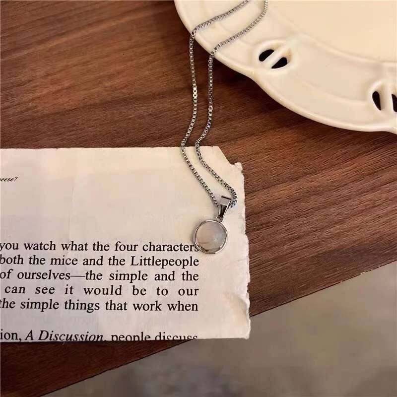 Women's Imixlot Necklace with Water Drop Pendant