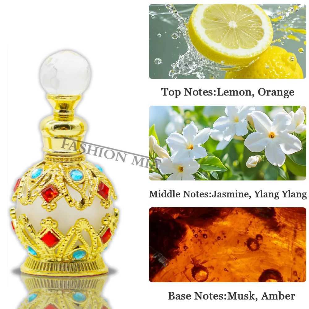 15ml Arabian Premium Alcohol Free Womens Perfume Long Lasting Floral Citrus Fragrances Suitable Daily Business PerfumeXJ250512