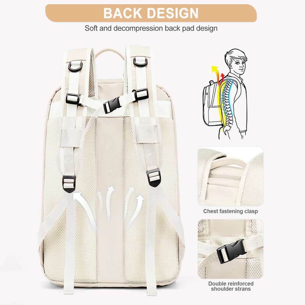 Female Backpacks For University Students Waterproof Ryanair 40X20x25 Carry Ons Travel Backpack Bag Fashion School Bags