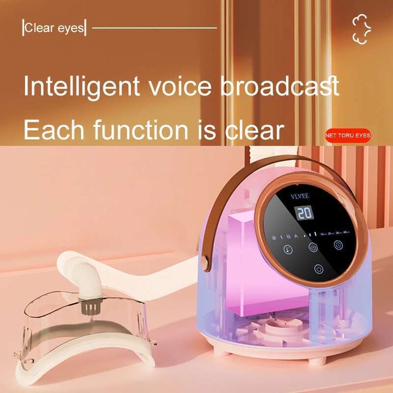 NEW Massage Atomization SPA Instrument Hot Cold Spray Fumigation Heating Compress Relief Eye Dryness Fatigue Protection