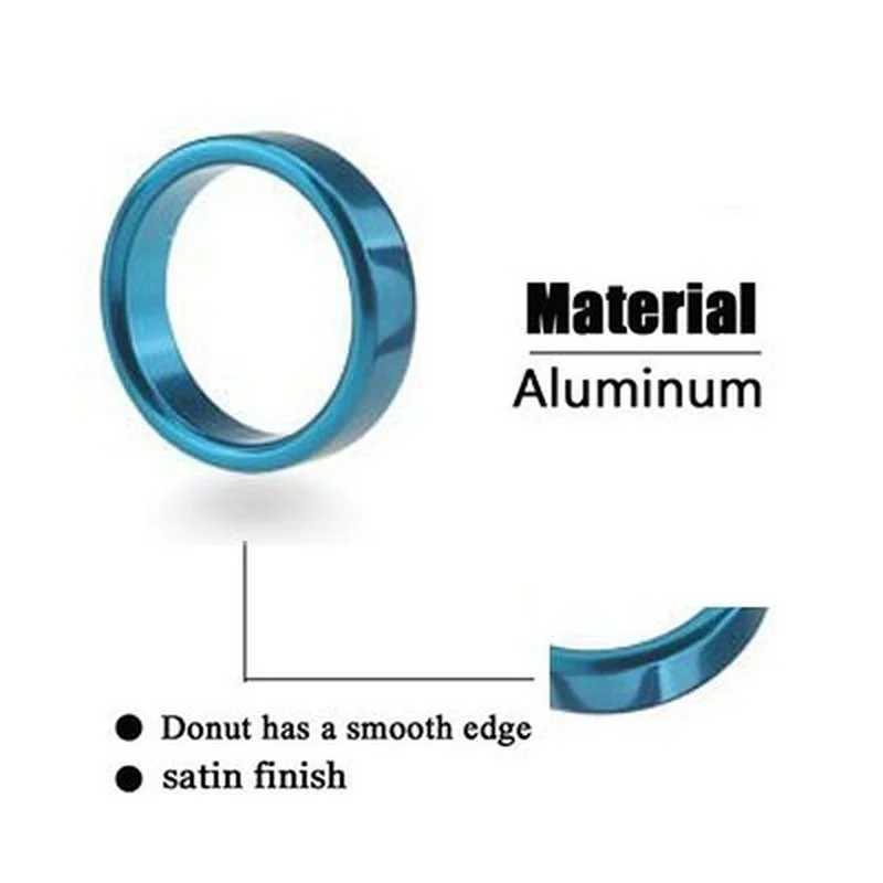 WAKEWAY 40MM 45MM 50MM Stainless Steel Metal Mens Fashion Ring Penis Delayed Ejaculation Ring W250512