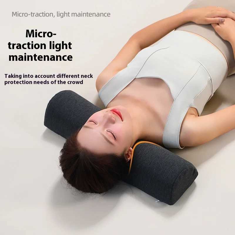 Cervical Contour Support Memory Foam Pillow Traction Cervical Relaxing Neck Shoulder Pillow Ergonomic Sleeping Massage PillowW250512