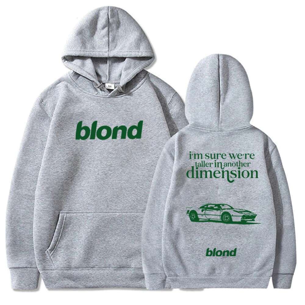 Blond Album Hoodie Frank Ocean White Music Women Men Haruku Long Sleeve Sweatshirts Designer