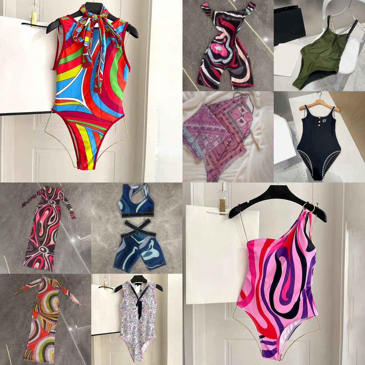 Sexy Monokini Summer Beach Holiday Bathing Suits Cover Up Skirt Luxury One Piece Push Up Swimsuit Brand Yoga Split Beachwear Summer Vacation Bikini For Women