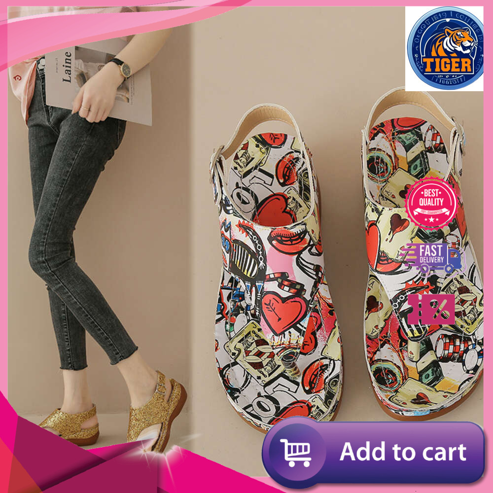 Ddmytiger Size For Large Women S Fashion Sequin Clip Toe Buckle With Herringbone Flat Sole Sandals Outdoor Shoes