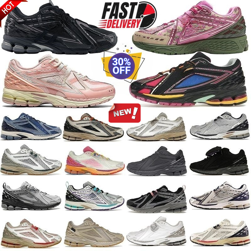 2025 Designer 1906 1906A Running Shoes Tech Explosion Black Sea Salt Astro Dust Concrete Sier Metallic Sport Men Women Sports Low Sneakers size36-45