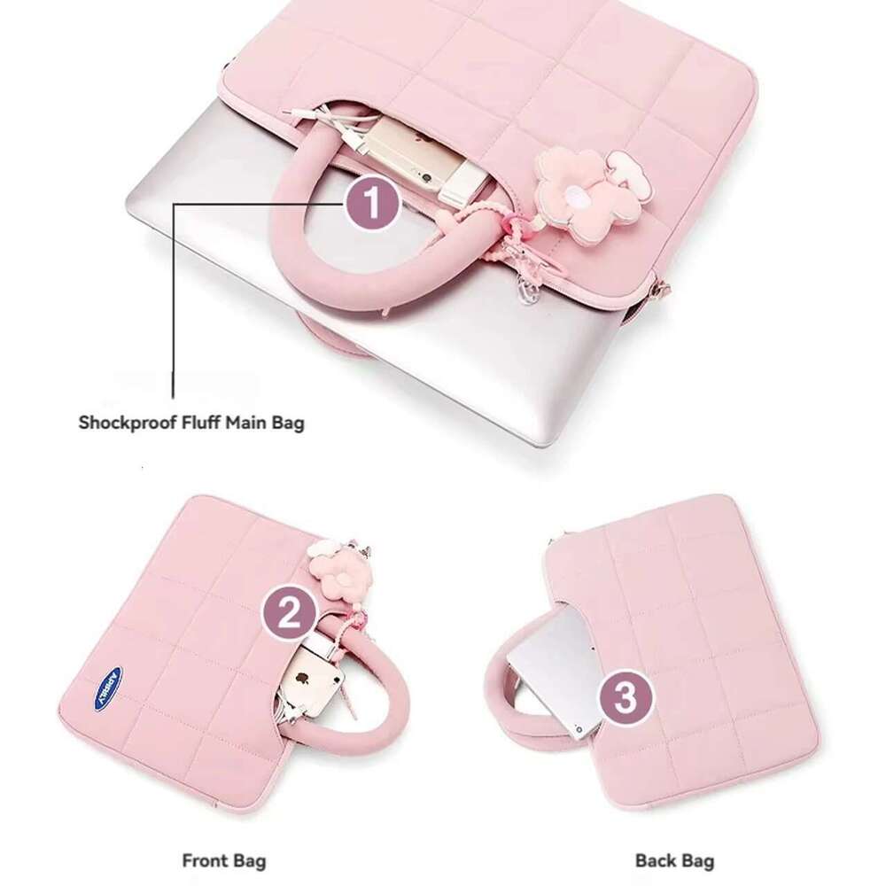 Bag 13.3 14.1 15.6 16.1 Inch Waterproof Laptop Sleeve Briefcase HandBag Notebook Pouch Portable book Air Pro Case