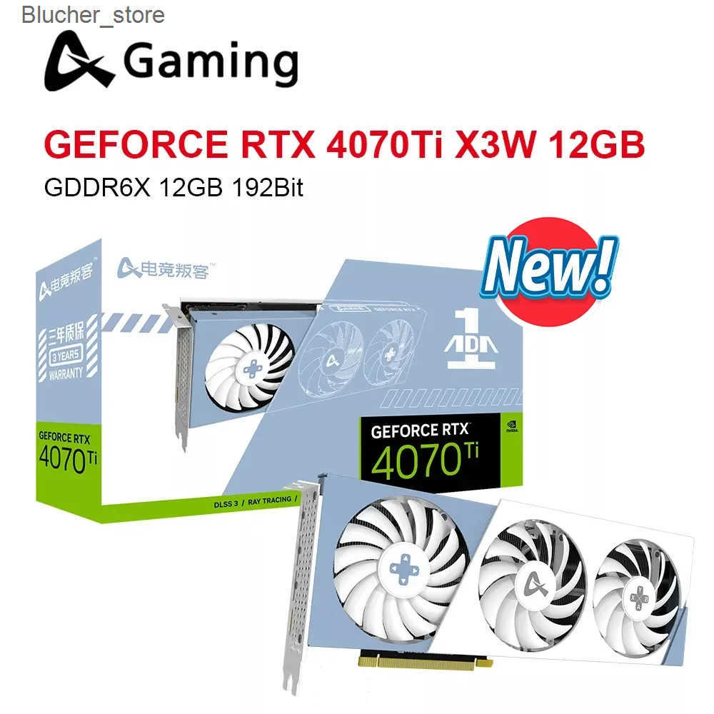 USED AX GAMING RTX 4070 RTX 4070Ti RTX3070TI RTX 4060 RTX 4060ti RTX 4080 Graphic Card Video Cards Nvidia GDDR6X video card z2505128QRE