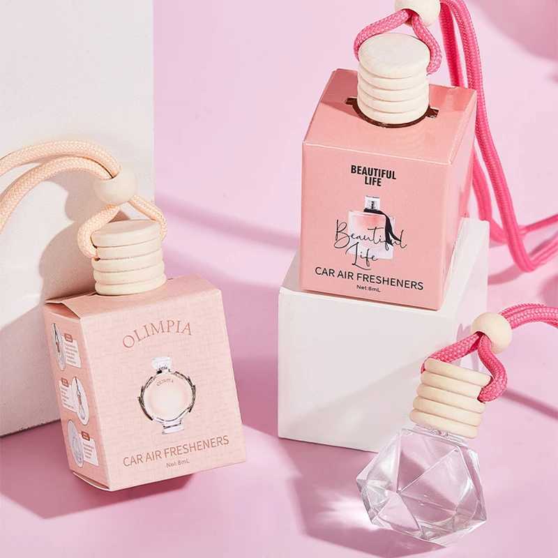 Fresh Natural Perfume Unisex Lasting Car Aromatherapy Eau De Toilette Cute Fruity Charm Deodorant Lanyard Decorative PerfumeXJ250512