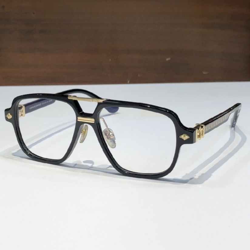 High Quality Men optical glasses Classic Luxury Designer Women eyeglass Titanium Punk Business Design Prescription Spectacle Frames with box 8193 SIZE
