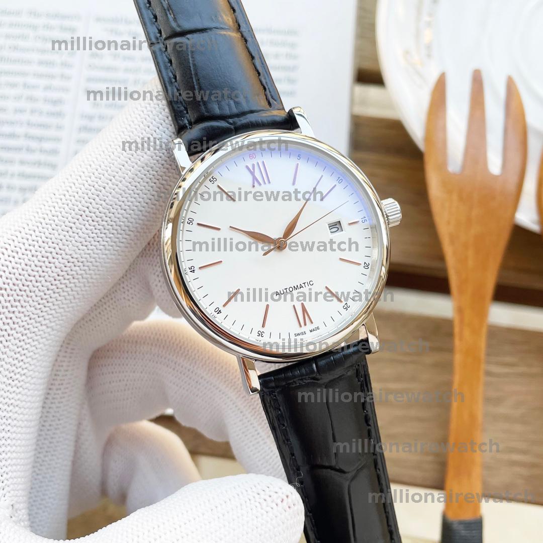 Fashion Luxury Watch Classic Designer Watch Men's Watch Mechanical Watch Wristw Designer Watch Leather 316L Steel Watch