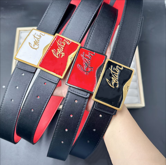 Luxury Leather Belts CL charm mens women brand Black belt French style Red background Designer Unisex vintage belt for Fashion men womens Gifts