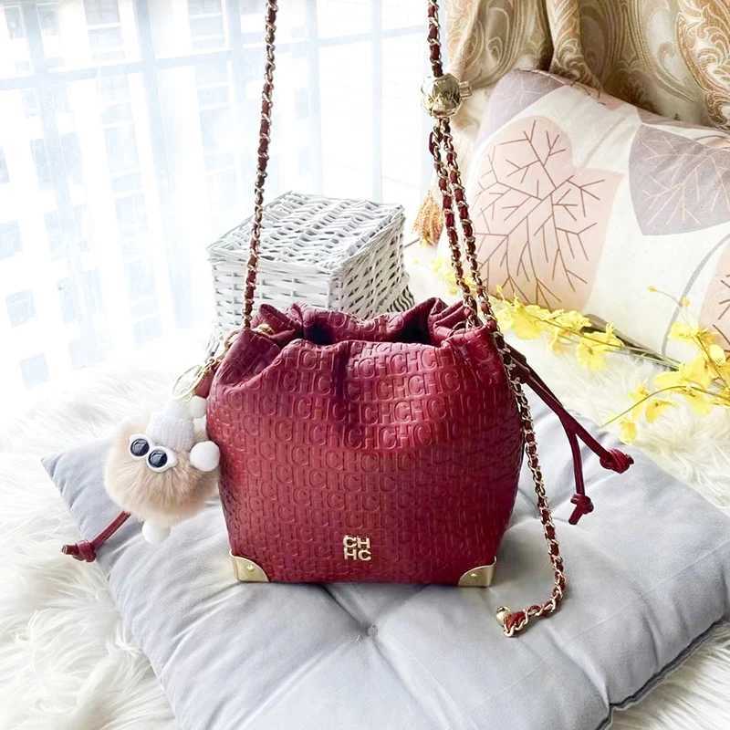 CH Fashion Bucket Bag Design Sense Hundred Elegant Crossbody Womens Bag Letter Design Womens Bag With Shopping Z250512
