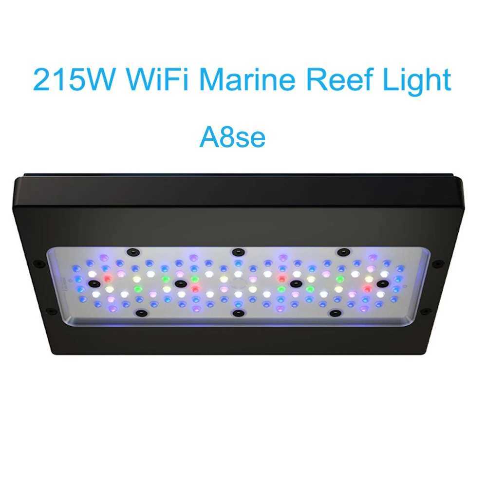 A8se II Smart Full Spectrum 215W WiFi APP Programmable Saltwater Aquarium Marine Coral Reef LED Light Z250512