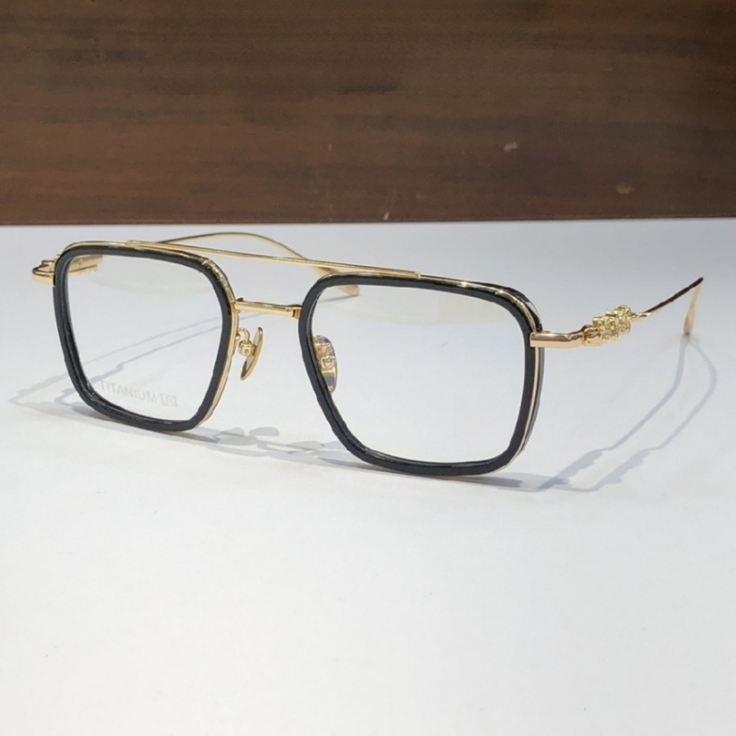 High Quality Men optical glasses Classic Luxury Designer Women eyeglass Titanium Punk Business Design Prescription Spectacle Frames with box 8236 SIZE