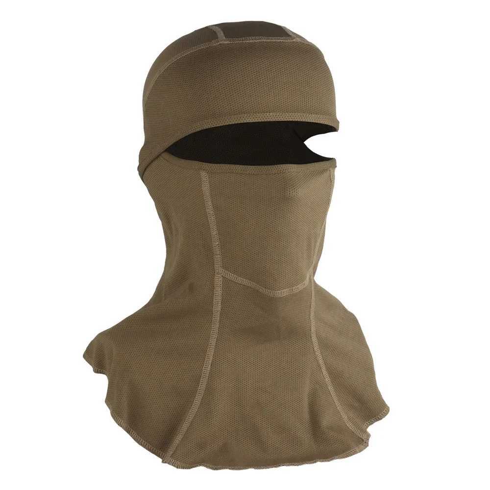 Balaclava Cycling Full Face Mask Outdoor Sports Hunting Hiking Skiing Mask Motorcycle Helmet Inner Cap Tactic Breathable HeadgearW250512