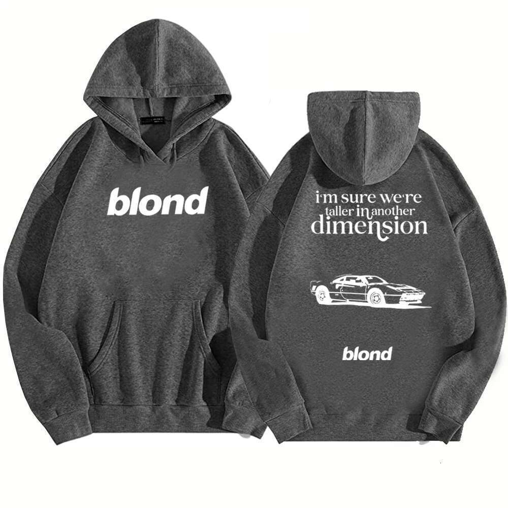 Blond Album Hoodie Frank Ocean White Music Women Men Haruku Long Sleeve Sweatshirts Designer