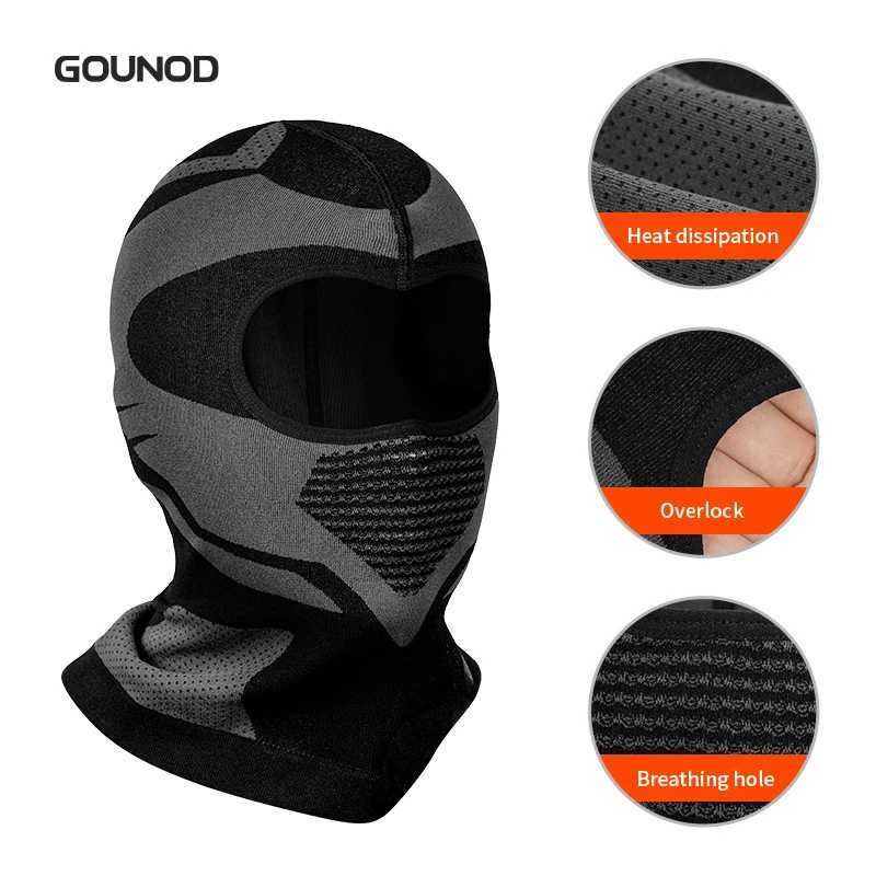Cycling Warm Mask Motorcycle Helmet Headgear Plus Velvet Windproof Bib Cold Protection Ski Mask WinterW250512