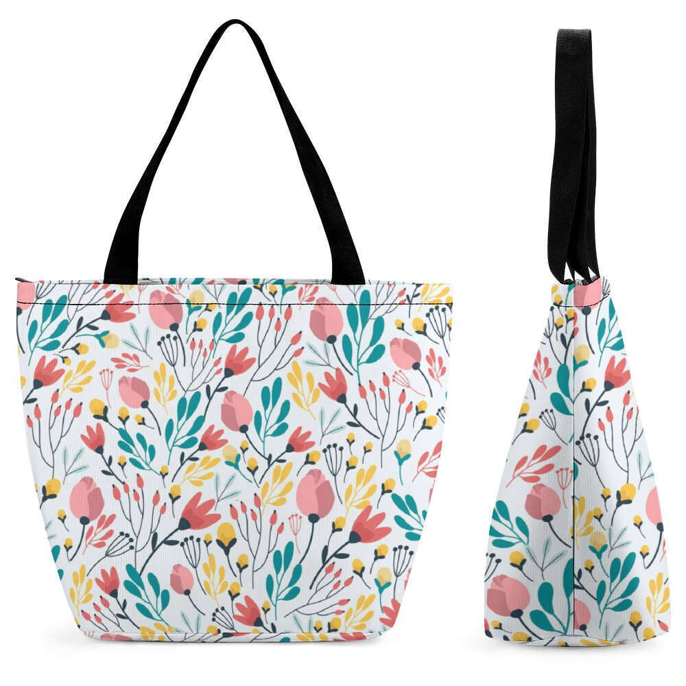 Leisure storage shopping large capacity hand-held printed fashionable and versatile makeup bag, crossbody bag