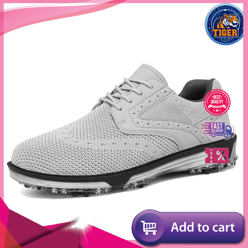 Ddmytiger Men Wear Shoes Training Outdoor Walking Supplies Sneakers Anti Slip Athletic Golf Footwear Trainers Caddie Shoe Outdoor Shoes