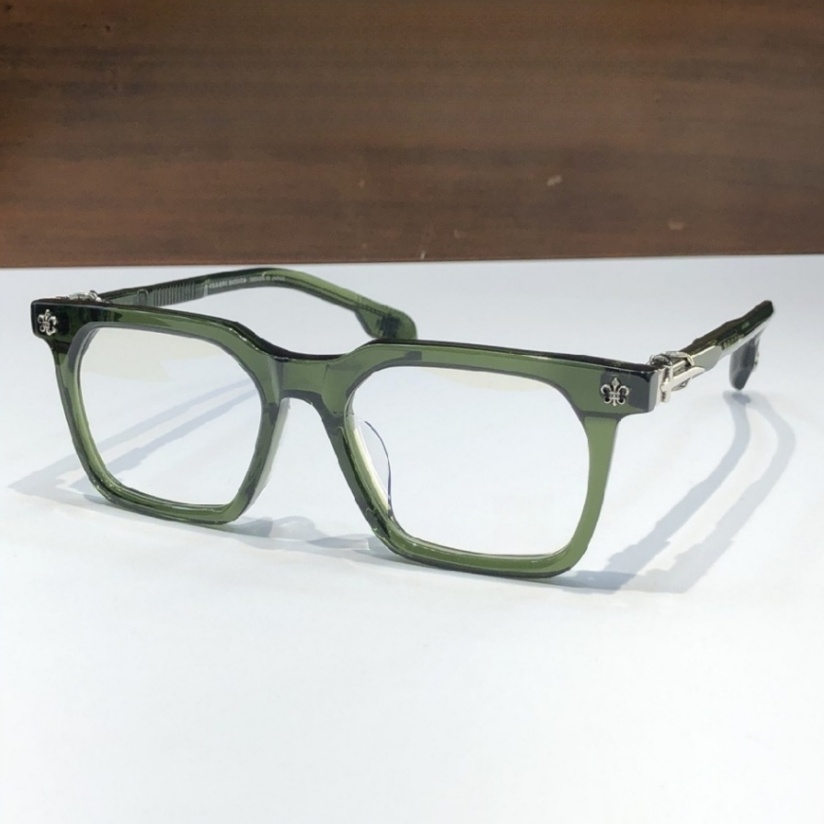 High Quality Men optical glasses Classic Luxury Designer Women eyeglass Titanium Punk Business Design Prescription Spectacle Frames with box 8266 SIZE