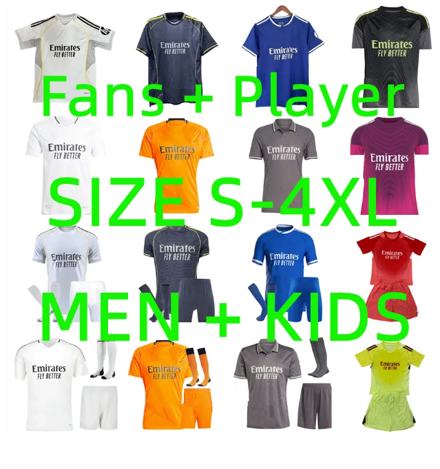 24 25 26 MBAPPE BELLINGHAM real VINI JR MaDrIds soccer jersey Player Version 2025 2026 MODRIC RODRGO CAMAVINGA ENDRICK Tchouameni ASENCIO football shirt men kids kit
