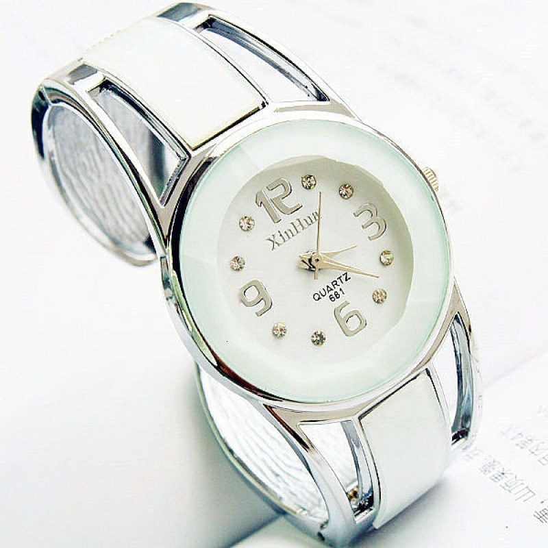 Korean fashion womens Bracelet Watch girls Glass Bracelet Watch creative Watch 230809