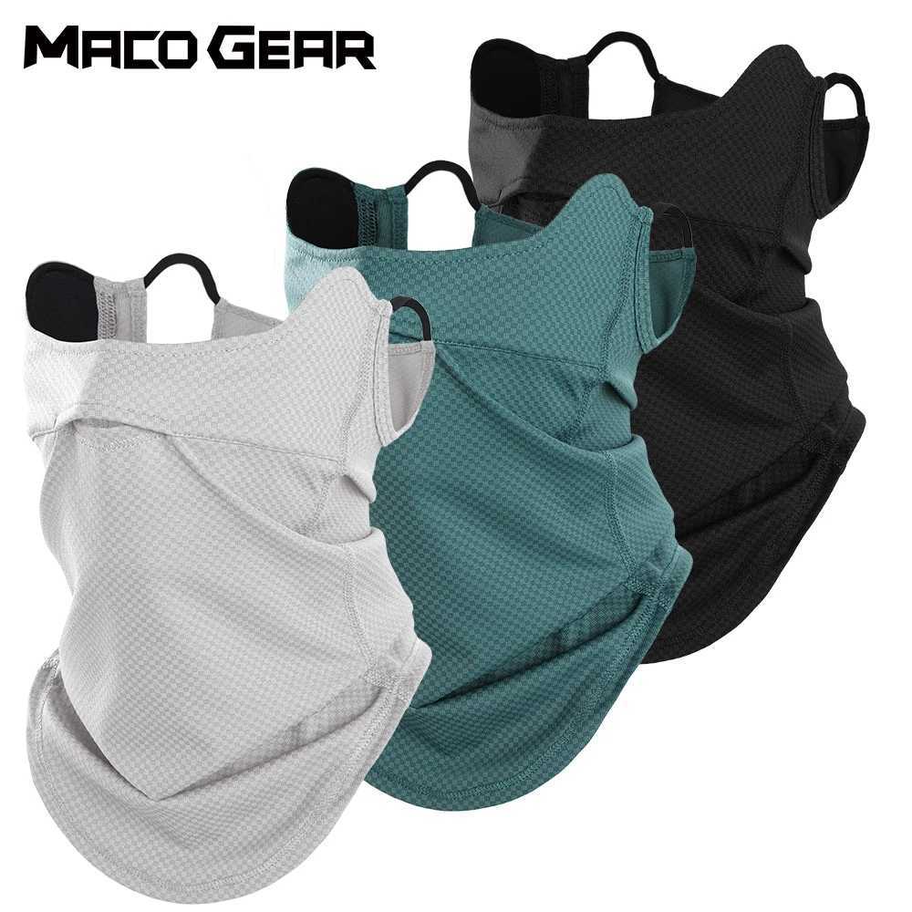 Sports Face Masks Breathable Half Mask Cool Face Cover Anti-UV Hiking Scarf Bandana for Outdoor Running Bicycle Tactical SummerW250512