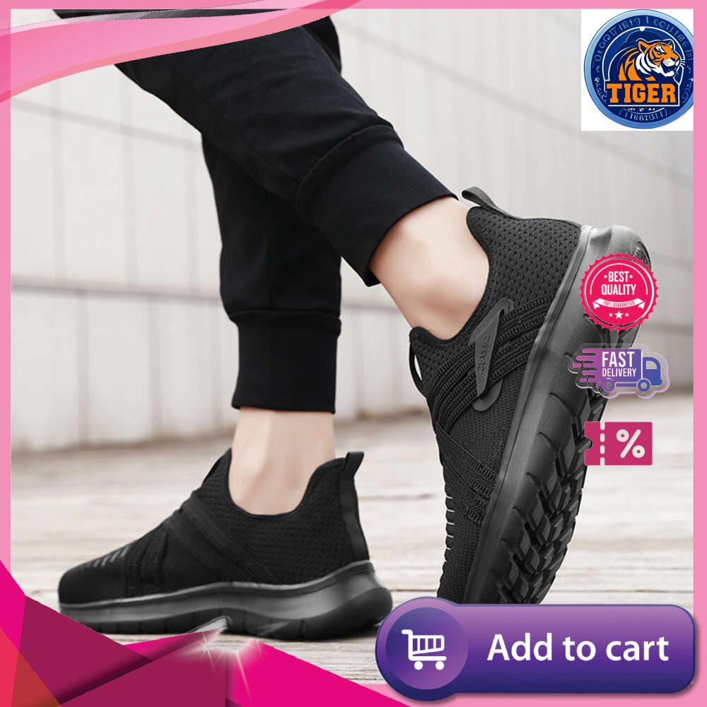 Ddmytiger Classic Men Breathable Sneakers For Man Outdoor Light Mesh Slip On Walking Shoes Tenis Zapatillas De Hombre Outdoor Shoes